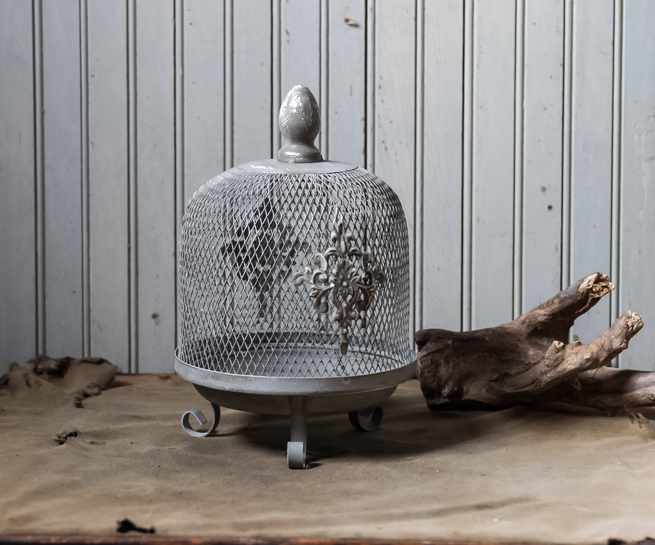 Wire Cloche with Stand