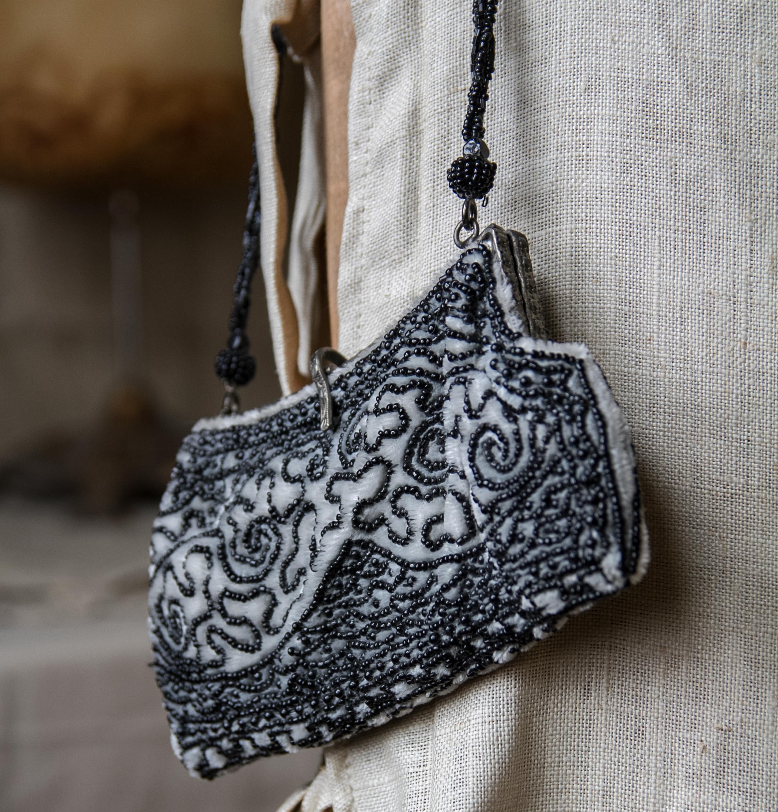 Wayne M. Kleski Beaded Purse
